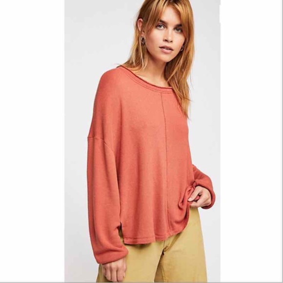 Free People Sweaters - New Free People Be Good Terry Pullover Sweater